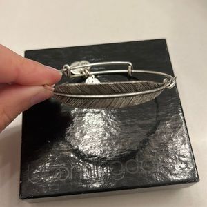 Alex & Ani Plume Feather Bracelet